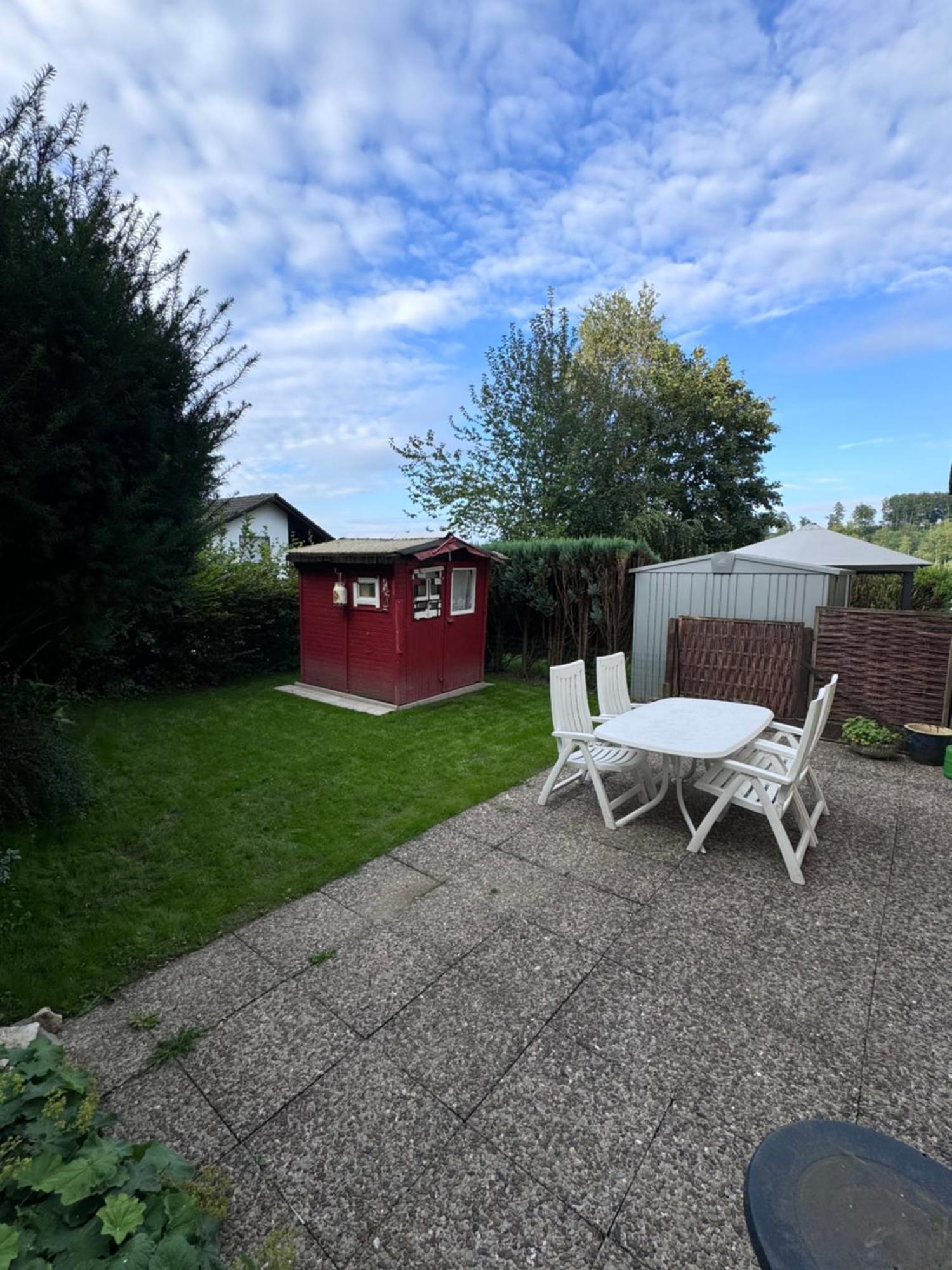 Apartment Zum Aatal Bad Wunnenberg Bagian luar foto